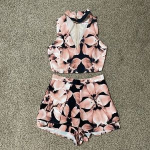 Floral Two Piece Set
